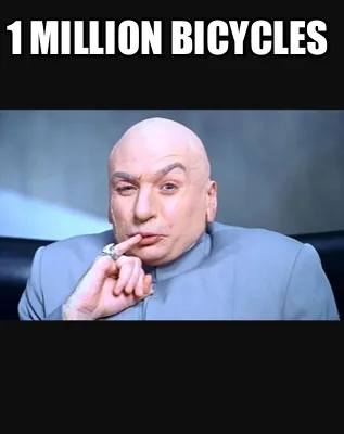 1 Million Bicycles