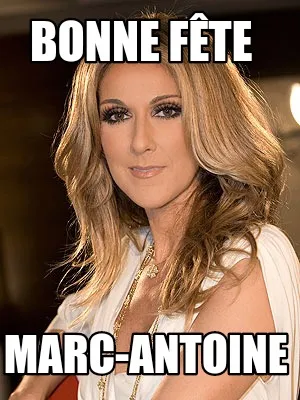 Funny Bonne fête Marc-Antoine