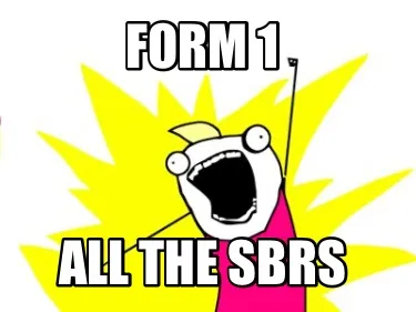 Form 1 ALL THE SBRs
