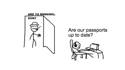 Are our passports up to date?