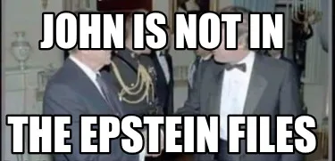 John is not in The epstein files