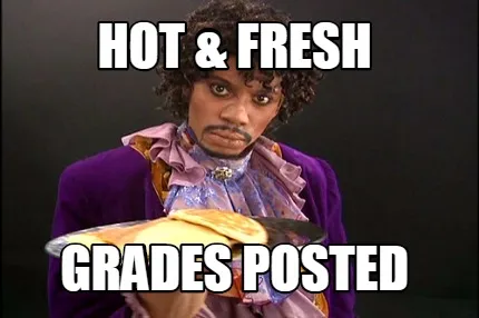 Funny Hot & Fresh Grades Posted