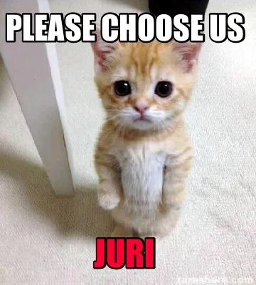 Funny Please Choose Us Juri