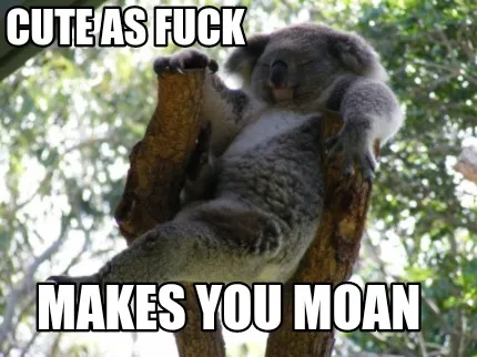Funny Cute as Fuck Makes you moan
