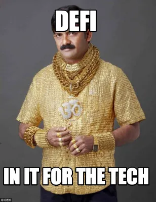 DeFi In it for the Tech