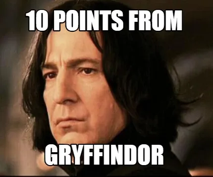 10 Points From Gryffindor
