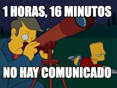 Funny 1 horas, 16 minutos no hay comunicado