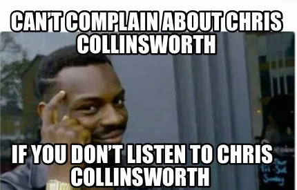 Can’t complain about Chris Collinsworth If you don’t listen to Chris Collins