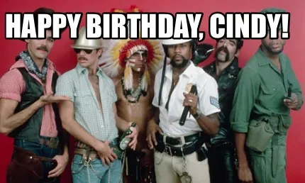 Happy Birthday, Cindy!