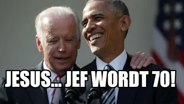 Funny Jesus... Jef wordt 70!