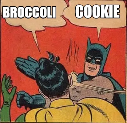 Broccoli cookie