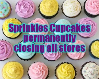 Sprinkles Cupcakes permanently closing all stores