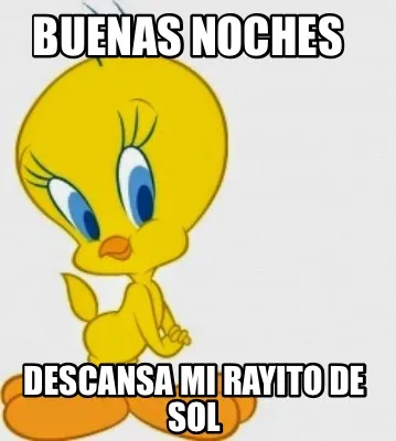 Funny Buenas noches Descansa mi rayito de sol