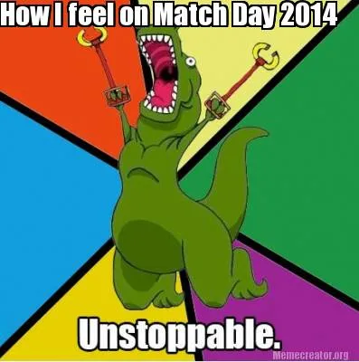 Funny How I feel on Match Day 2014