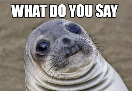 Funny What do you say