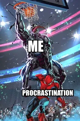 Me Procrastination
