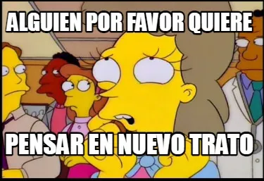 Funny Alguien por favor quiere pensar en nuevo trato