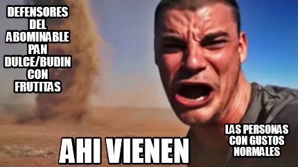 Defensores del abominable pan dulce/budin con frutitas Las personas con gustos n