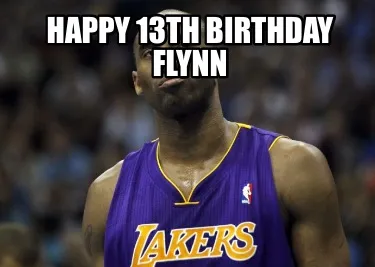 Happy 13th birthday Flynn