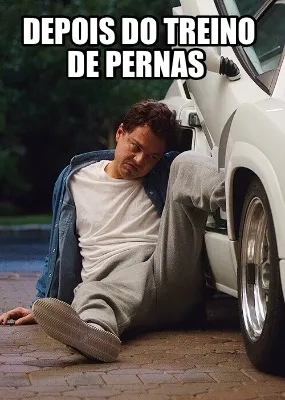 Funny Depois do treino de pernas