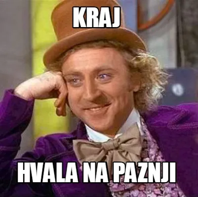 Funny KRAJ HVALA NA PAZNJI