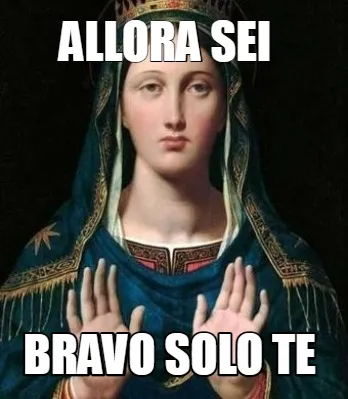 Funny Allora sei bravo solo te