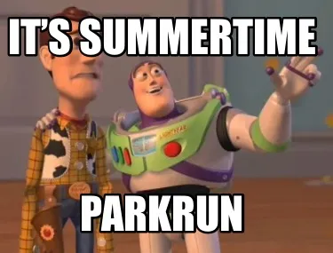 Funny It’s summertime Parkrun