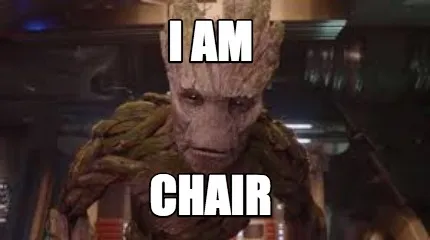 Funny I am chair