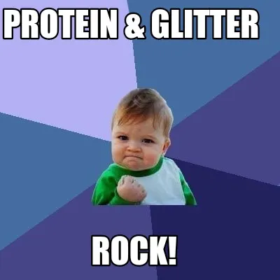 Funny Protein & Glitter Rock!