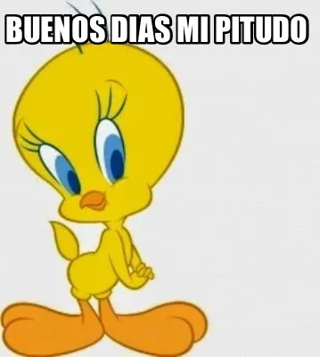 Funny Buenos dias mi pitudo