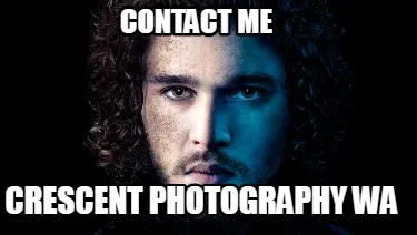 CONTACT ME CRESCENT PHOTOGRAPHY WA