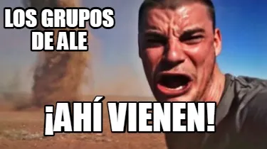 Los grupos de Ale ¡Ahí vienen!