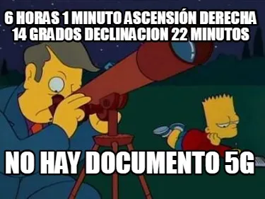 Funny 6 horas 1 minuto ascensión derecha 14 grados declinacion 22 minutos No Hay Docu