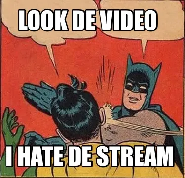 Funny Look de video I hate de stream
