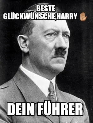 Beste Glckwnscheharry Dein Fhrer