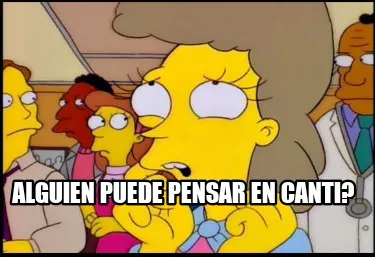 Funny Alguien puede pensar en canti?