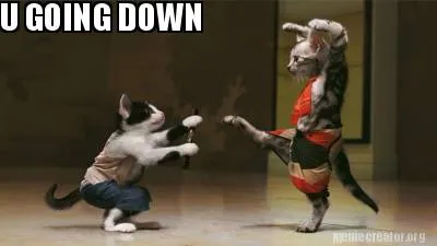 Funny U GOING DOWN
