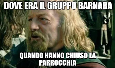 Funny Dove era il gruppo Barnaba Quando hanno chiuso la parrocchia