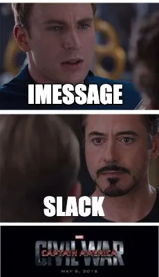 Imessage Slack