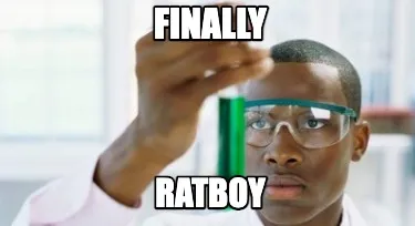 Funny finally ratboy