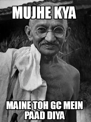 Funny Mujhe kya maine toh gc mein paad diya