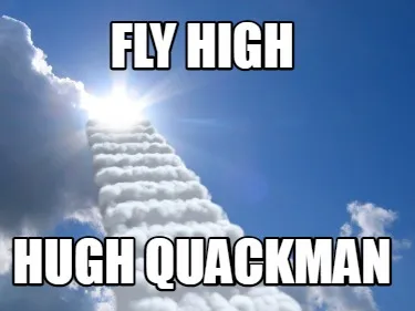 Fly high Hugh Quackman
