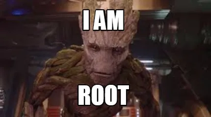 Funny I AM ROOT