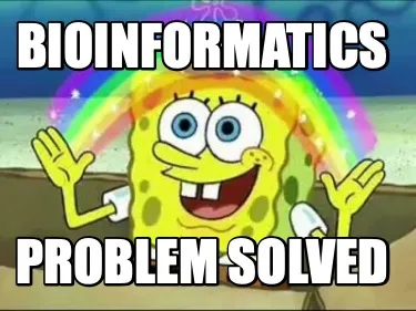 Funny Bioinformatics Problem solved