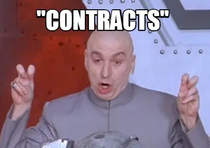 Funny "CONTRACTS"