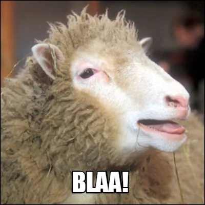 Blaa!