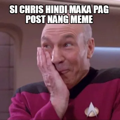Funny si chris hindi maka pag post nang