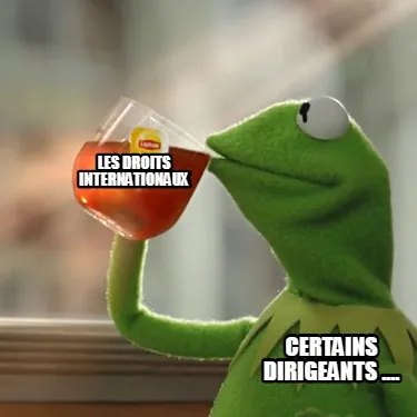 Les droits internationaux certains dirigeants ....