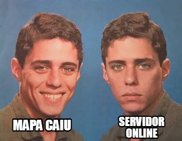 Servidor online mapa caiu