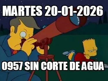 Funny martes 20-01-2026 0957 sin corte de agua
